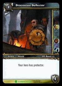 Draconian Deflector - Heroes of Azeroth - WoW card