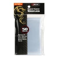 Tarot Card Board Game Sleeves - 70mm X 120mm (50-Pack) - BCW Card Sleeves - Card Sleeves card