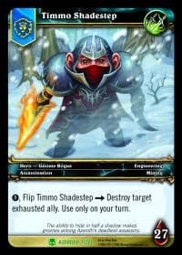 Timmo Shadestep - Heroes of Azeroth - WoW card