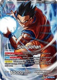 Son Gohan // Son Gohan, Leader of Universe 7 - Tournament of Power - Dragon Ball Super: Masters card