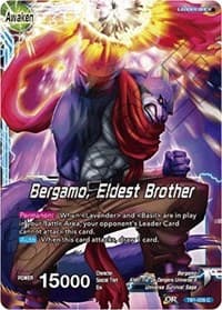 Bergamo // Bergamo, Eldest Brother - Tournament of Power - Dragon Ball Super: Masters card