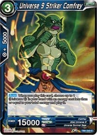 Universe 9 Striker Comfrey - Tournament of Power - Dragon Ball Super: Masters card