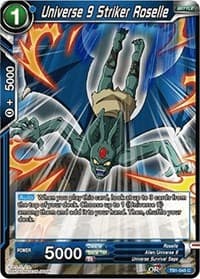 Universe 9 Striker Roselle - Tournament of Power - Dragon Ball Super: Masters card