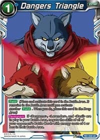 Dangers Triangle - Tournament of Power - Dragon Ball Super: Masters card