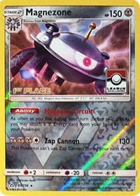 Magnezone - 83/156 (League Challenge) [1st Place] - League & Championship Cards - Pokemon card