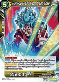 Full Power Spirit Bomb Son Goku - Tournament of Power - Dragon Ball Super: Masters card