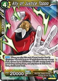 Ally of Justice Toppo - Tournament of Power - Dragon Ball Super: Masters card