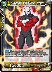 Secret Vitality Jiren - Tournament of Power - Dragon Ball Super: Masters card