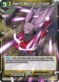 Swift Warrior Dyspo - Tournament of Power - Dragon Ball Super: Masters card