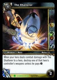 The Shatterer - Heroes of Azeroth - WoW card