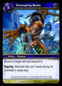 Entangling Roots - Heroes of Azeroth - WoW card