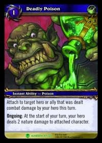 Deadly Poison - Heroes of Azeroth - WoW card