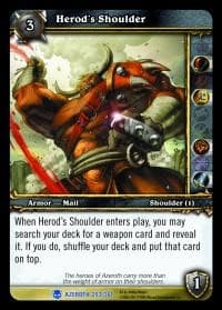 Herod's Shoulder - Heroes of Azeroth - WoW card