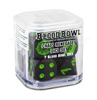 Blood Bowl: Chaos Renegades Dice Set (7-Pack) - Warhammer Game Accessories - Warhammer Game Accessories card