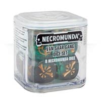 Necromunda: Van Saar Gang Dice Set (8-Pack) - Warhammer Game Accessories - Warhammer Game Accessories card