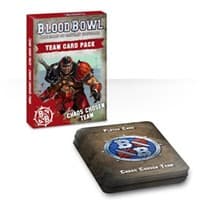 Blood Bowl: Chaos Chosen Team Card Pack - Warhammer Game Accessories - Warhammer Game Accessories card