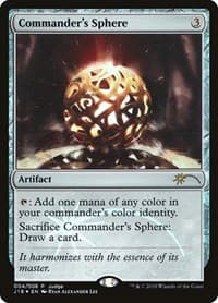 Commander's Sphere - Judge Promos - Magic: The Gathering card