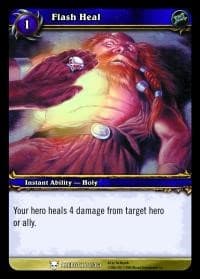 Flash Heal - Heroes of Azeroth - WoW card