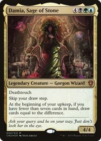 Damia, Sage of Stone - Commander Anthology Volume II - Magic: The Gathering card