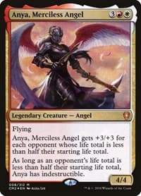 Anya, Merciless Angel - Commander Anthology Volume II - Magic: The Gathering card