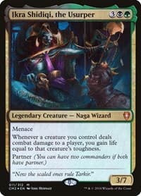 Ikra Shidiqi, the Usurper - Commander Anthology Volume II - Magic: The Gathering card