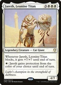 Jareth, Leonine Titan - Commander Anthology Volume II - Magic: The Gathering card