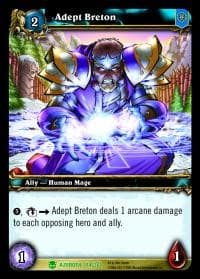 Adept Breton - Heroes of Azeroth - WoW card