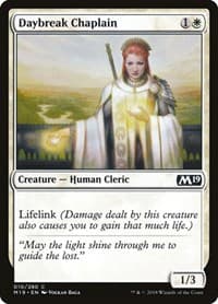Daybreak Chaplain - Core Set 2019 - Magic: The Gathering card