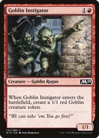Goblin Instigator - Core Set 2019 - Magic: The Gathering card