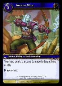 Arcane Shot - Heroes of Azeroth - WoW card