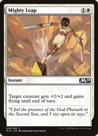 Mighty Leap - Core Set 2019 - Magic: The Gathering card