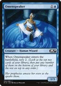 Omenspeaker - Core Set 2019 - Magic: The Gathering card