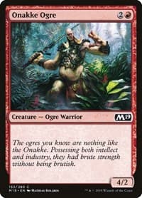 Onakke Ogre - Core Set 2019 - Magic: The Gathering card
