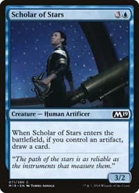 Scholar of Stars - Core Set 2019 - Magic: The Gathering card