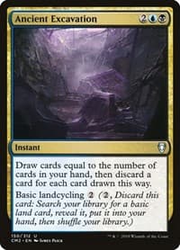 Ancient Excavation - Commander Anthology Volume II - Magic: The Gathering card
