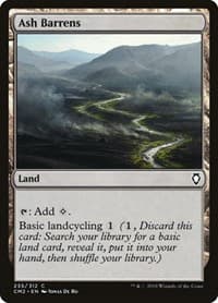 Ash Barrens - Commander Anthology Volume II - Magic: The Gathering card