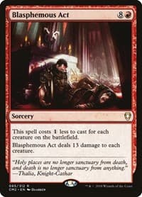 Blasphemous Act - Commander Anthology Volume II - Magic: The Gathering card