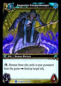 Augustus Corpsemonger - Heroes of Azeroth - WoW card