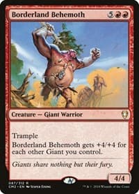 Borderland Behemoth - Commander Anthology Volume II - Magic: The Gathering card