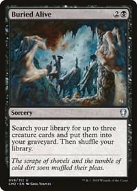 Buried Alive - Commander Anthology Volume II - Magic: The Gathering card