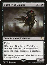 Butcher of Malakir - Commander Anthology Volume II - Magic: The Gathering card