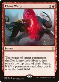 Chaos Warp - Commander Anthology Volume II - Magic: The Gathering card