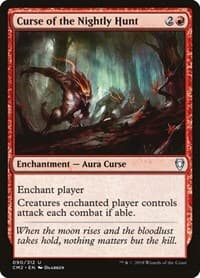 Curse of the Nightly Hunt - Commander Anthology Volume II - Magic: The Gathering card