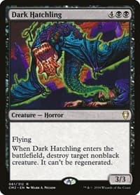 Dark Hatchling - Commander Anthology Volume II - Magic: The Gathering card