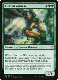 Eternal Witness - Commander Anthology Volume II - Magic: The Gathering card