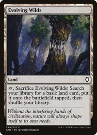 Evolving Wilds - Commander Anthology Volume II - Magic: The Gathering card