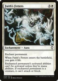 Faith's Fetters - Commander Anthology Volume II - Magic: The Gathering card