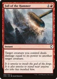 Fall of the Hammer - Commander Anthology Volume II - Magic: The Gathering card