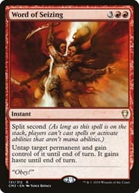 Word of Seizing - Commander Anthology Volume II - Magic: The Gathering card