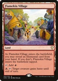 Flamekin Village - Commander Anthology Volume II - Magic: The Gathering card